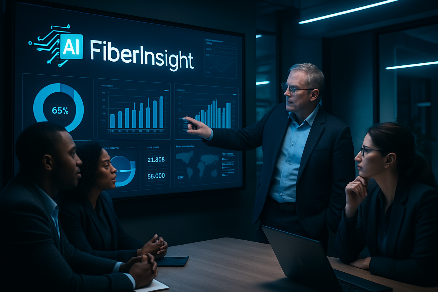 Reunião estratégica com FiberInsight